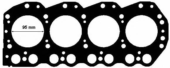 Elring 104.351 Gasket, cylinder head 104351: Buy near me in Poland at 2407.PL - Good price!