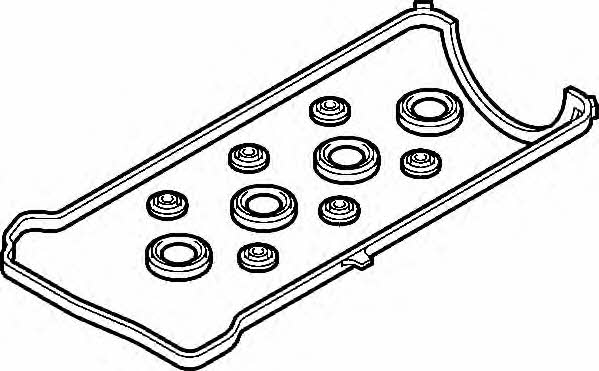 Elring 458.310 Valve Cover Gasket (kit) 458310: Buy near me in Poland at 2407.PL - Good price!
