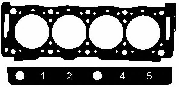 Elring 147.021 Gasket, cylinder head 147021: Buy near me in Poland at 2407.PL - Good price!