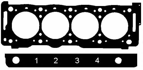 Elring 147.041 Gasket, cylinder head 147041: Buy near me in Poland at 2407.PL - Good price!