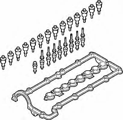 Elring 357.900 Valve Cover Gasket (kit) 357900: Buy near me in Poland at 2407.PL - Good price!