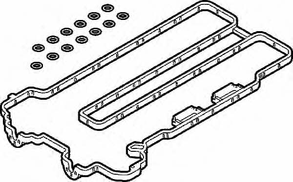Elring 392.490 Valve Cover Gasket (kit) 392490: Buy near me in Poland at 2407.PL - Good price!