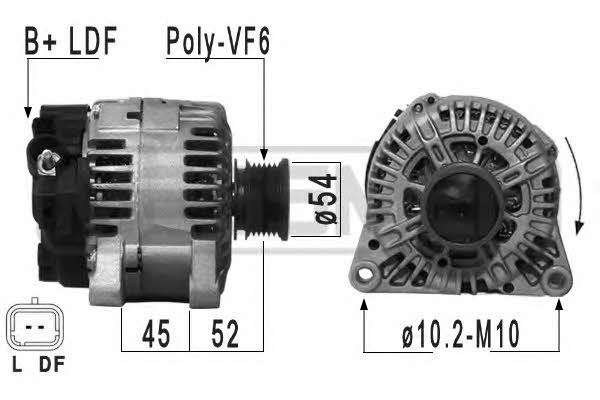 Era 210931 Alternator 210931: Buy near me at 2407.PL in Poland at an Affordable price!