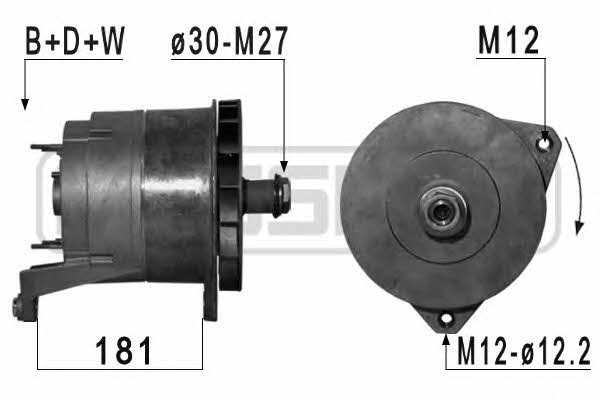 Era 209022 Alternator 209022: Buy near me in Poland at 2407.PL - Good price!