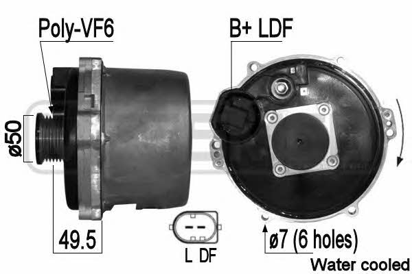 Era 209048 Alternator 209048: Dobra cena w Polsce na 2407.PL - Kup Teraz!