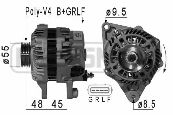 Era 210997 Alternator 210997: Dobra cena w Polsce na 2407.PL - Kup Teraz!