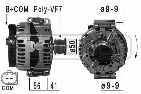 Era 209036 Alternator 209036: Buy near me in Poland at 2407.PL - Good price!