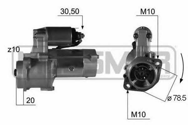 Era 220350 Starter 220350: Buy near me at 2407.PL in Poland at an Affordable price!