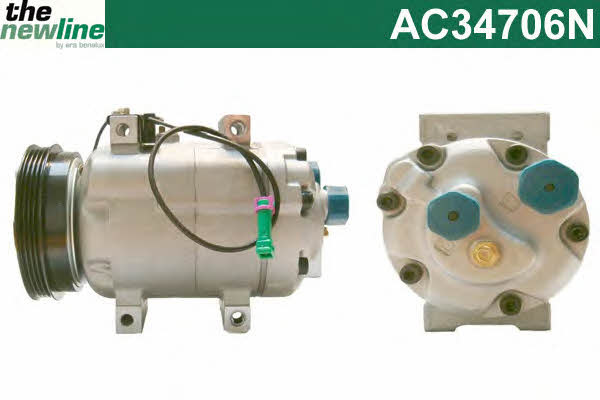 Era AC34706N Compressor, air conditioning AC34706N: Buy near me in Poland at 2407.PL - Good price!