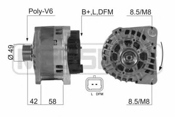 Era 210390 Alternator 210390: Dobra cena w Polsce na 2407.PL - Kup Teraz!