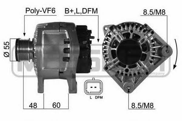 Era 210394 Alternator 210394: Buy near me at 2407.PL in Poland at an Affordable price!
