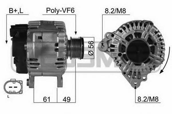 Era 210468 Alternator 210468: Dobra cena w Polsce na 2407.PL - Kup Teraz!