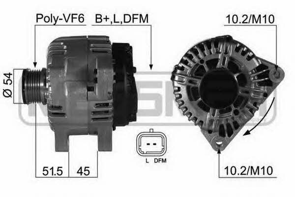 Era 210471 Alternator 210471: Buy near me at 2407.PL in Poland at an Affordable price!