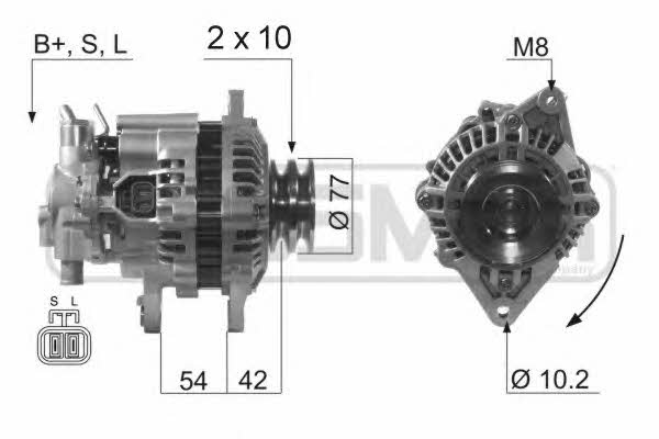 Era 210622 Alternator 210622: Buy near me at 2407.PL in Poland at an Affordable price!