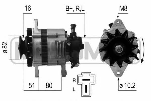 Era 210680 Alternator 210680: Atrakcyjna cena w Polsce na 2407.PL - Zamów teraz!