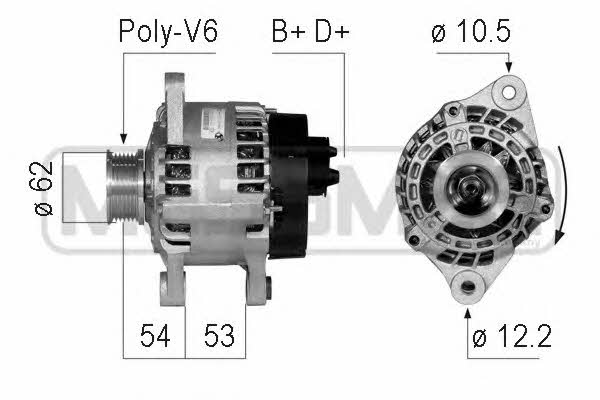 Era 210759 Alternator 210759: Buy near me at 2407.PL in Poland at an Affordable price!
