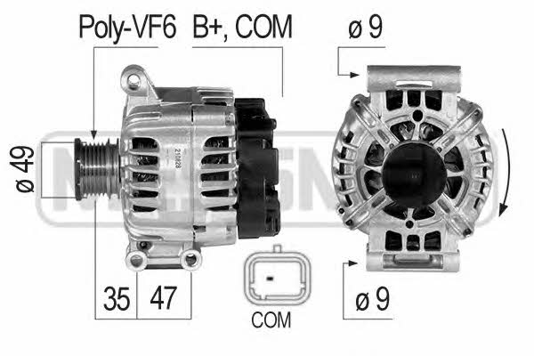 Era 210828 Alternator 210828: Dobra cena w Polsce na 2407.PL - Kup Teraz!