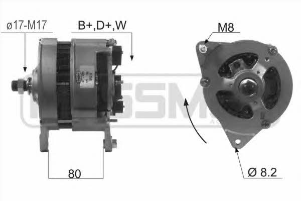 Era 210002 Alternator 210002: Buy near me in Poland at 2407.PL - Good price!