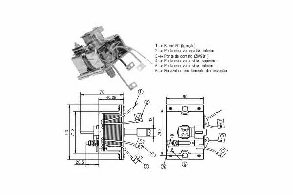 Era 227859 Magnetschalter anlasser 227859: Kaufen Sie zu einem guten Preis in Polen bei 2407.PL!