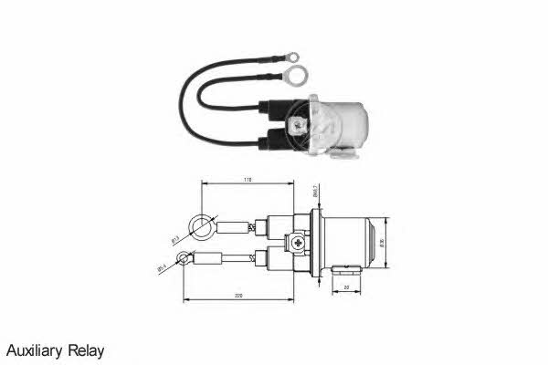 Era 227815 Solenoid switch, starter 227815: Buy near me at 2407.PL in Poland at an Affordable price!