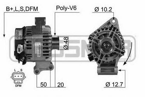 Era 210400 Alternator 210400: Dobra cena w Polsce na 2407.PL - Kup Teraz!