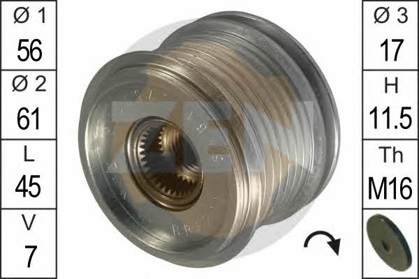 Era 219062 Freewheel clutch, alternator 219062: Buy near me in Poland at 2407.PL - Good price!