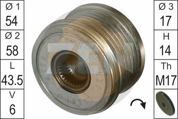 Era 219103 Freewheel clutch, alternator 219103: Buy near me at 2407.PL in Poland at an Affordable price!
