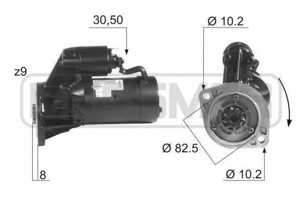 Era 220083 Starter 220083: Buy near me in Poland at 2407.PL - Good price!