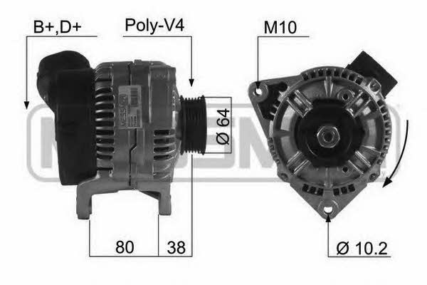 Era 210484 Alternator 210484: Dobra cena w Polsce na 2407.PL - Kup Teraz!