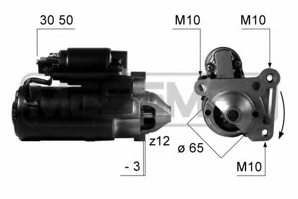 Era 220458 Starter 220458: Buy near me in Poland at 2407.PL - Good price!