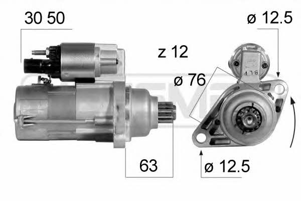 Era 220646 Anlasser 220646: Kaufen Sie zu einem guten Preis in Polen bei 2407.PL!