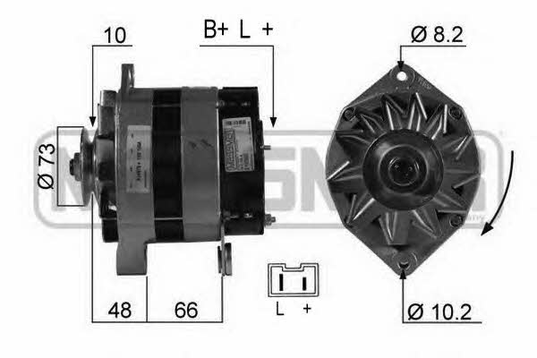 Era 210565 Alternator 210565: Dobra cena w Polsce na 2407.PL - Kup Teraz!