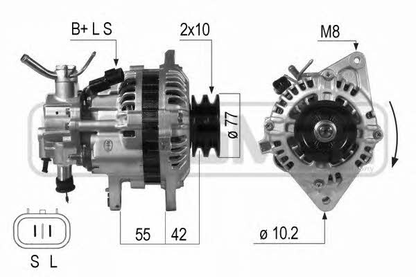 Era 210644 Alternator 210644: Dobra cena w Polsce na 2407.PL - Kup Teraz!