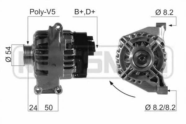 Era 210660 Alternator 210660: Buy near me in Poland at 2407.PL - Good price!