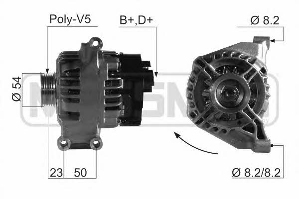 Era 210661 Alternator 210661: Dobra cena w Polsce na 2407.PL - Kup Teraz!