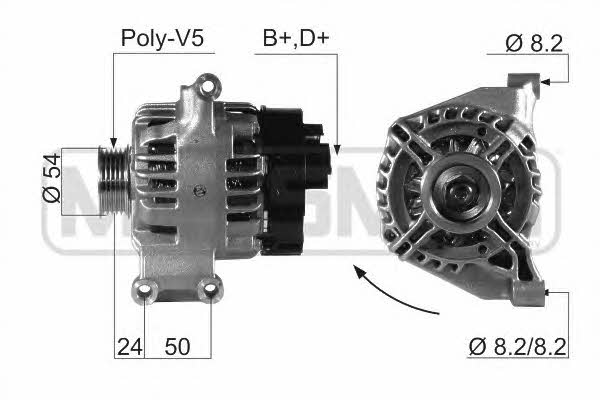 Era 210663 Alternator 210663: Dobra cena w Polsce na 2407.PL - Kup Teraz!