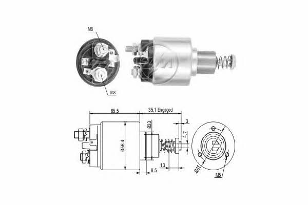 Era 227492 Magnetschalter anlasser 227492: Kaufen Sie zu einem guten Preis in Polen bei 2407.PL!