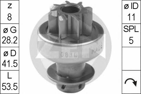 Era 225368 Freewheel gear, starter 225368: Buy near me at 2407.PL in Poland at an Affordable price!