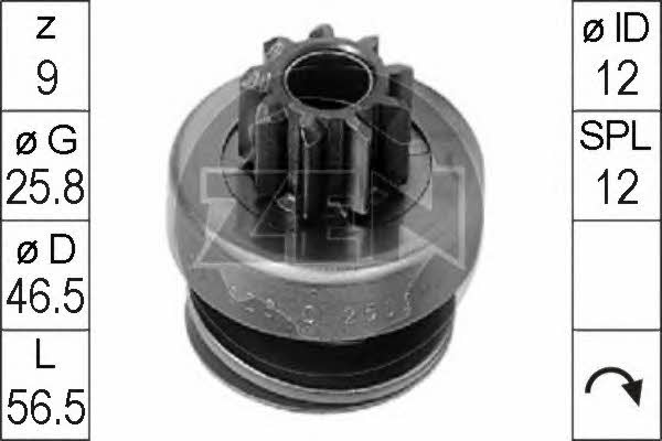 Era 225419 Freewheel gear, starter 225419: Buy near me at 2407.PL in Poland at an Affordable price!