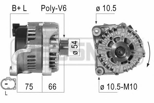 Era 210815 Alternator 210815: Dobra cena w Polsce na 2407.PL - Kup Teraz!