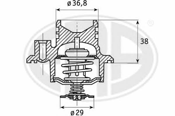 Era 350052 Thermostat, Kühlmittel 350052: Kaufen Sie zu einem guten Preis in Polen bei 2407.PL!