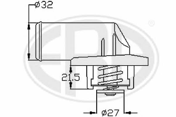 Era 350091 Thermostat, Kühlmittel 350091: Kaufen Sie zu einem guten Preis in Polen bei 2407.PL!