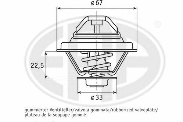 Era 350302 Термостат 350302: Отличная цена - Купить в Польше на 2407.PL!