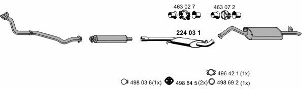 Ernst 010103 Abgasanlage 010103: Kaufen Sie zu einem guten Preis in Polen bei 2407.PL!