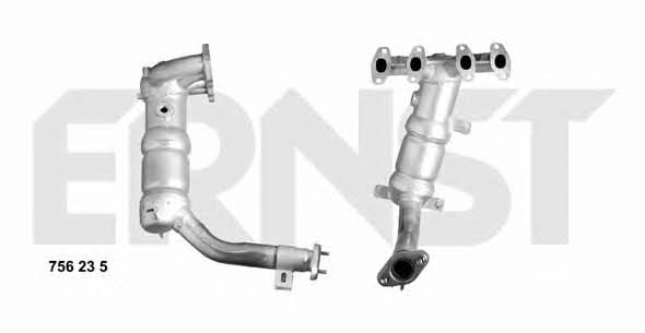 Ernst 756235 Catalytic Converter 756235: Buy near me in Poland at 2407.PL - Good price!