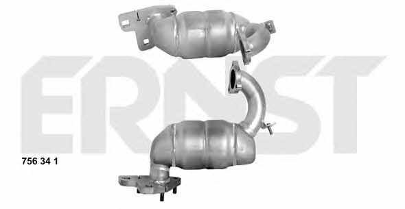 Ernst 756341 Catalytic Converter 756341: Buy near me in Poland at 2407.PL - Good price!