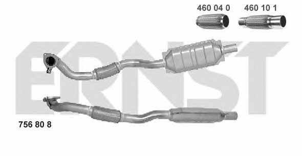 Ernst 756808 Catalytic Converter 756808: Buy near me in Poland at 2407.PL - Good price!