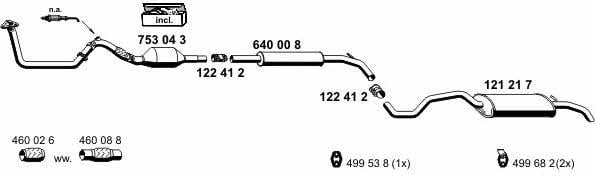 Ernst 070472 Exhaust system 070472: Buy near me at 2407.PL in Poland at an Affordable price!