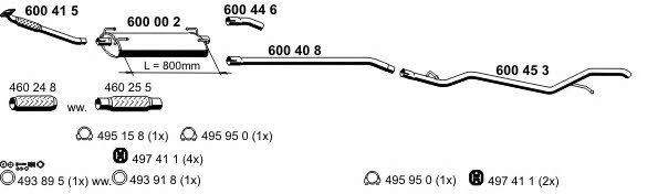  340009 Abgasanlage 340009: Kaufen Sie zu einem guten Preis in Polen bei 2407.PL!