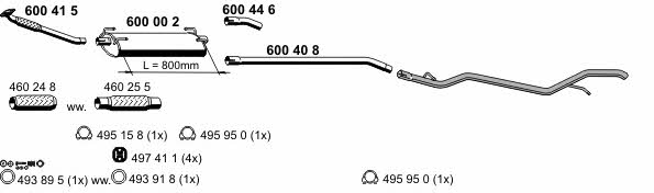 Ernst 340015 Abgasanlage 340015: Kaufen Sie zu einem guten Preis in Polen bei 2407.PL!